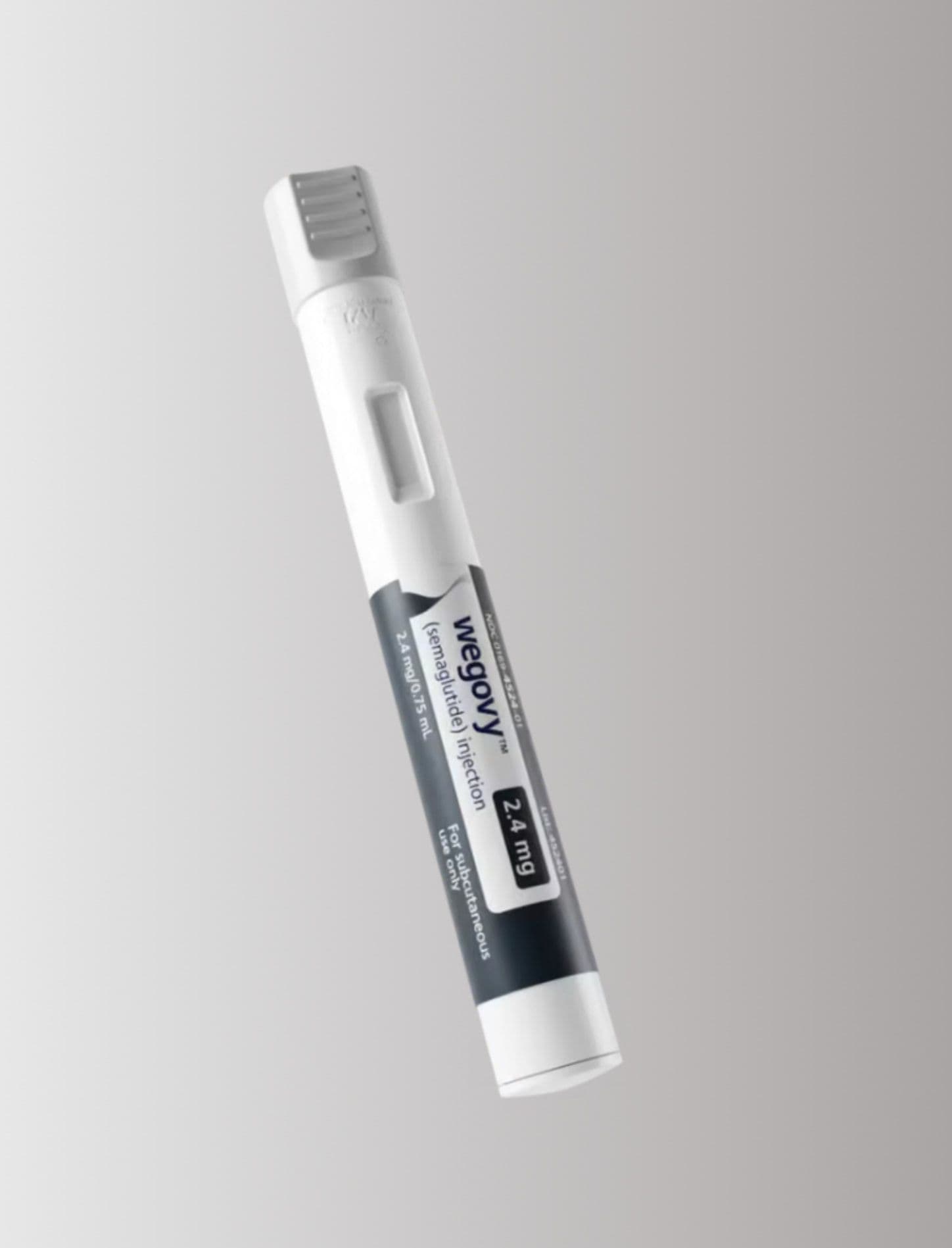 A Wegovy 2.4 mg semaglutide injection pen